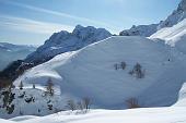 Splendido periplo scialpinistico della Corna Piana, salendo da Valcanale e dal Rif. Alpe Corte domenica 14 marzo 2010 -  FOTOGALLERY